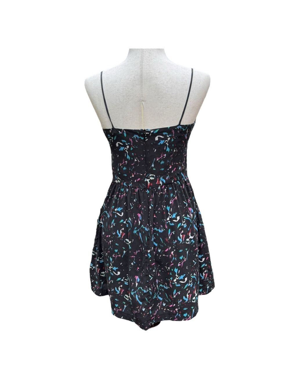 MYNE Silk Mini Dress Size 6 Y2K Indie Designer Party Cocktail Core Aesthetic - Picture 9 of 13